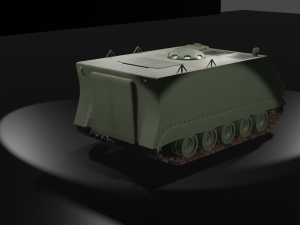 M-113 Recon-Ambulance APC Pack Modelo 3D