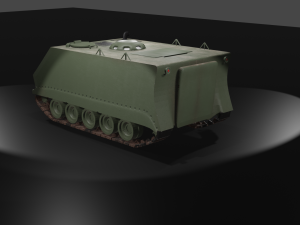 M-113 Recon-Ambulance APC Pack Modelo 3D