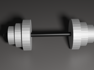 dumbbell Model 3D