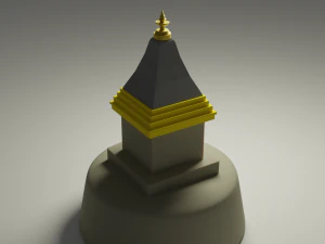 buddhist stupa 3D Model