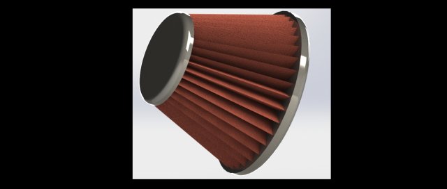 motorcycle air filter 3D मॉडल .c4d .max .obj .3ds .fbx .stl .blend 