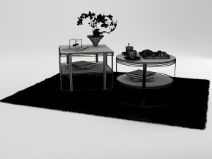 table basse 3D 模型