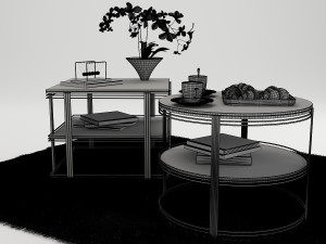 table basse 3D 模型