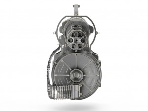 minigun Modello 3D