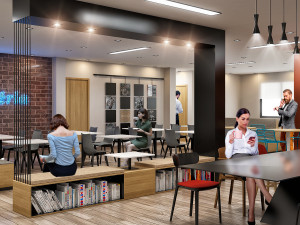 cafeteria 3D Model