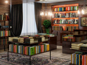 library 3D Model
