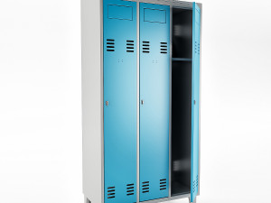 metal locker 3Dモデル