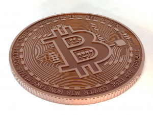 bitcoin 3D Model