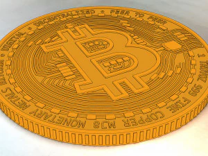 bitcoin 3D Model