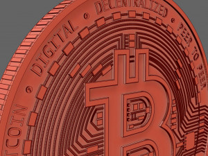 bitcoin 3D Model