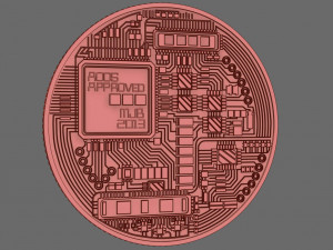 bitcoin 3D Model