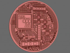 bitcoin 3D Model