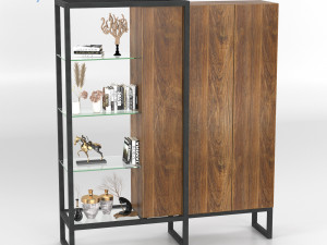 modern wardrobe Modelo 3D