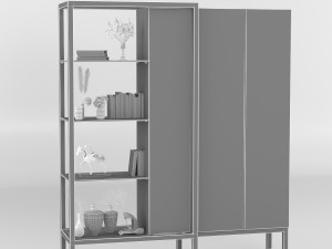 modern wardrobe Modelo 3D