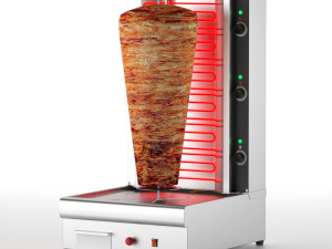 kebab grill 3D Model