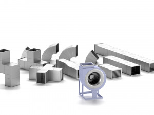 ventilation system 3D Model