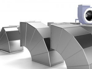 ventilation system 3D Model