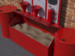 fire point 3D Model