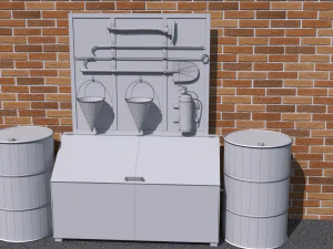 fire point 3D Model