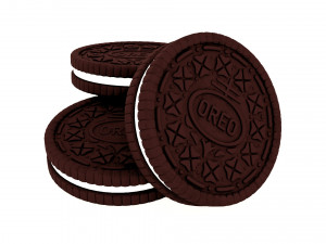 Oreo biscuit Modelo 3D