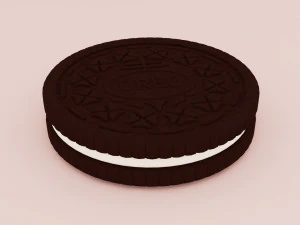 Oreo biscuit 3D Model