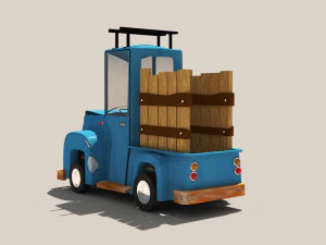car cartoon 3D Model