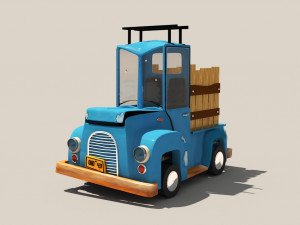 car cartoon 3D Model