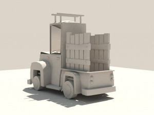 car cartoon 3D Model