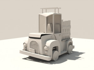 car cartoon 3D Model