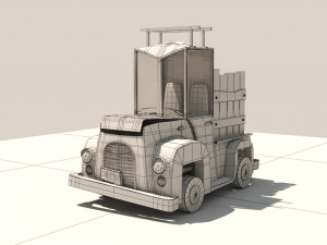 car cartoon 3D Model