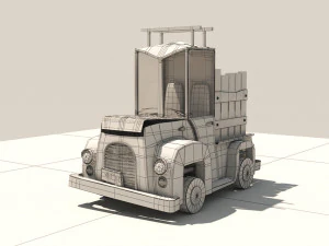 car cartoon 3D Model