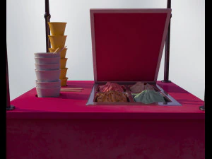 ice cream cart 3D Model