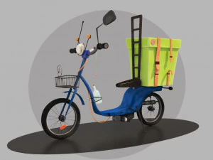 motorbike 3D Model
