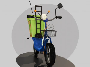 motorbike 3D Model