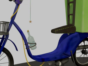 motorbike 3D Model