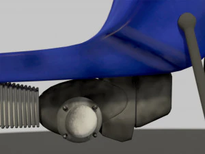 motorbike 3D Model