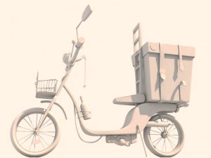 motorbike 3D Model