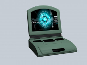Laptop 3D-Modell