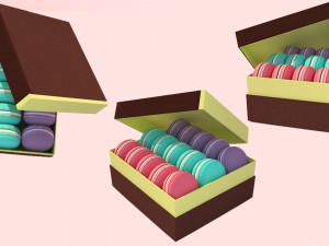 macaron Modelo 3D