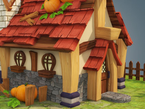 house cartoon 3D-Modell