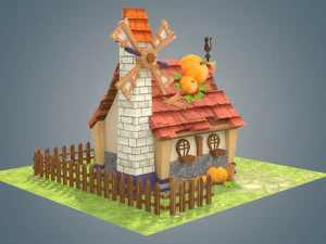 house cartoon 3D Model