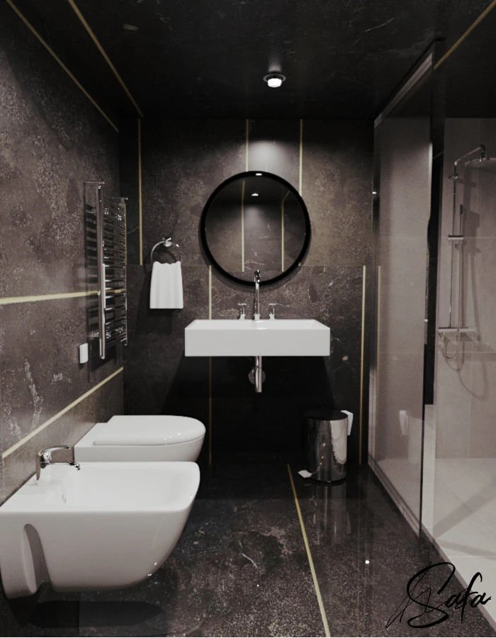 bathroom 3d 3D Model .c4d .max .obj .3ds .fbx .stl .blend 