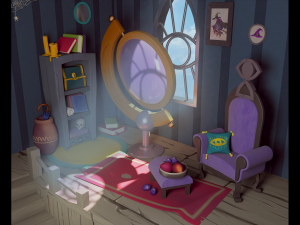 3d stylized room Model 3D