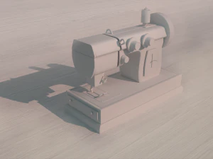 Sewing machine 3D Model