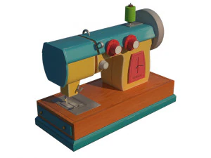 Sewing machine 3D Model