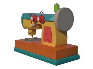 Sewing machine 3D Model