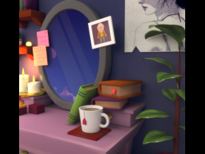 3D isometric miroir 3D Model