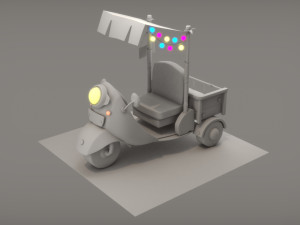 Tricycle Model 3D