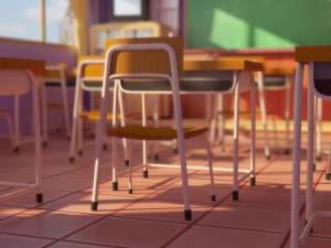 Classroom 3D Model