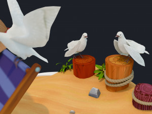 Summer Beach 3D Model